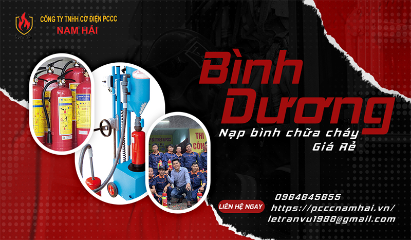 Nạp bình chữa cháy Bình Dương