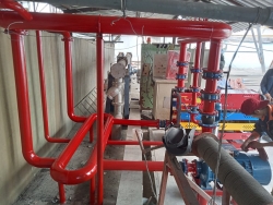 Lắp đặt hệ thống PCCC cho An Lâm Retreats Saigon River Vĩnh Phú - Thuận An - Bình Dương