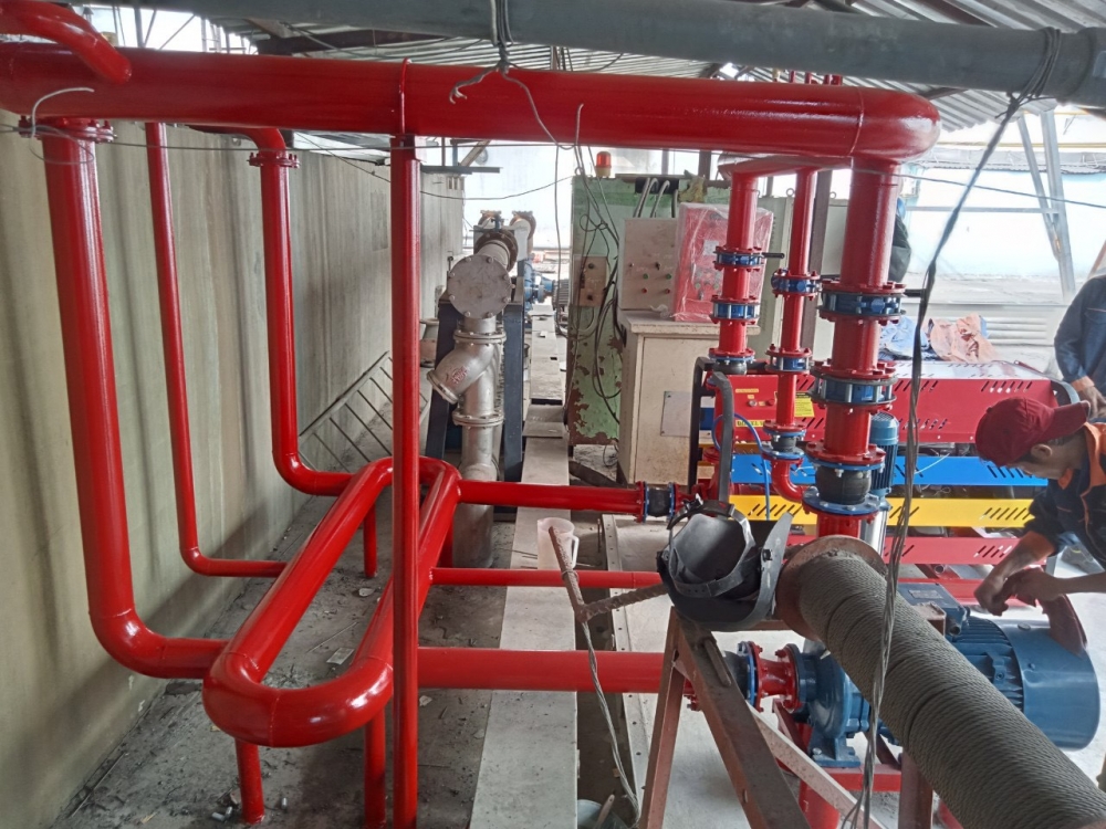 Lắp đặt hệ thống PCCC cho An Lâm Retreats Saigon River Vĩnh Phú - Thuận An - Bình Dương
