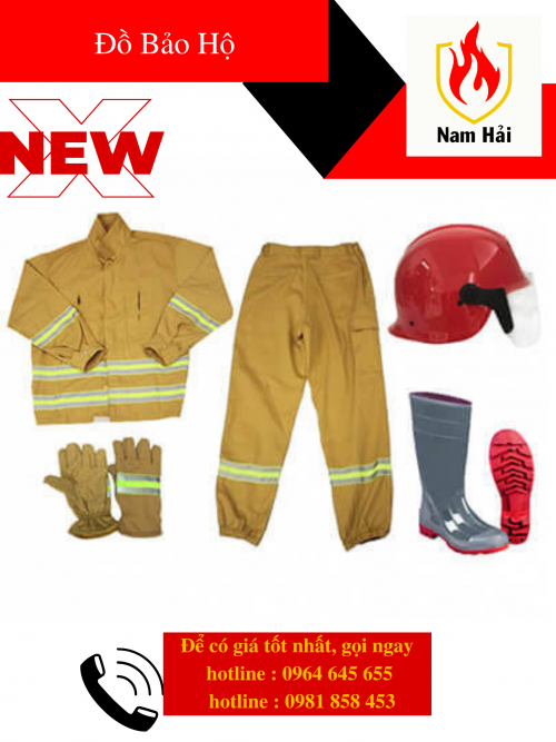 BỘ QUẦN ÁO CHỮA CHÁY THEO THÔNG TƯ 48